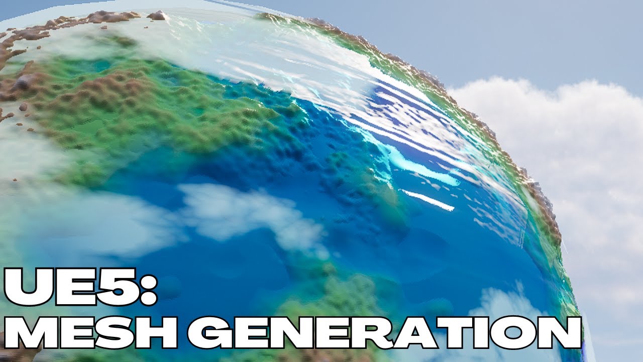 Unreal Engine 5: Procedural mesh generation