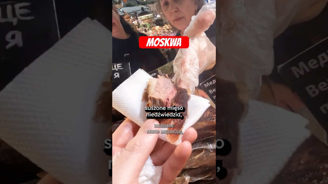 Mięso niedźwiedzia #Moskwa #Rosja