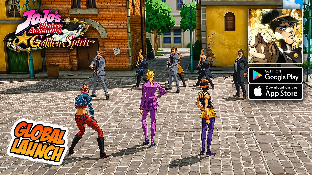 JoJo's Bizarre Adventure: GS - Global Launch Gameplay (Android/iOS)