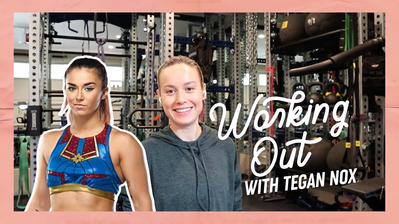 Working Out with a WWE Superstar! (Tegan Nox)