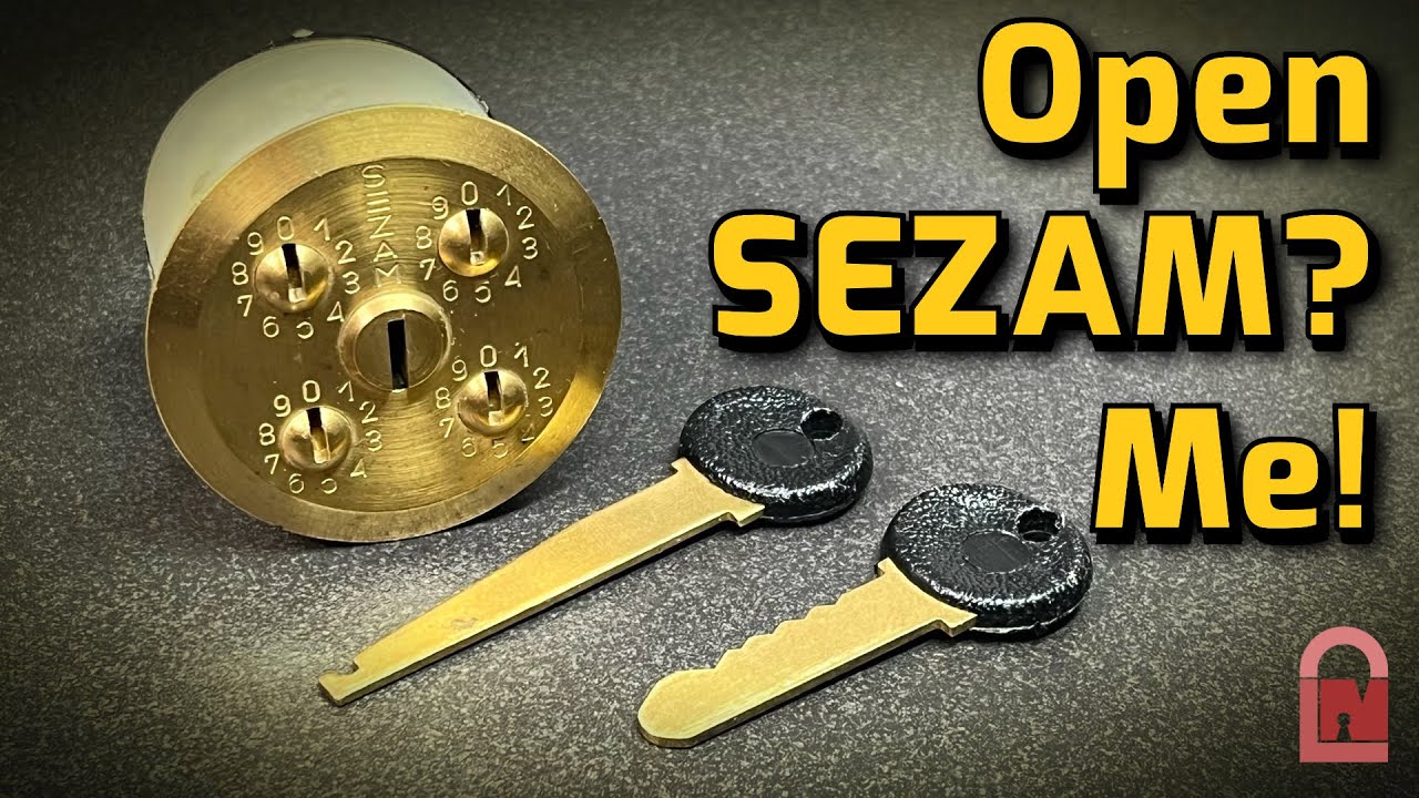 The Incredible SEZAM Combination and Key Lock