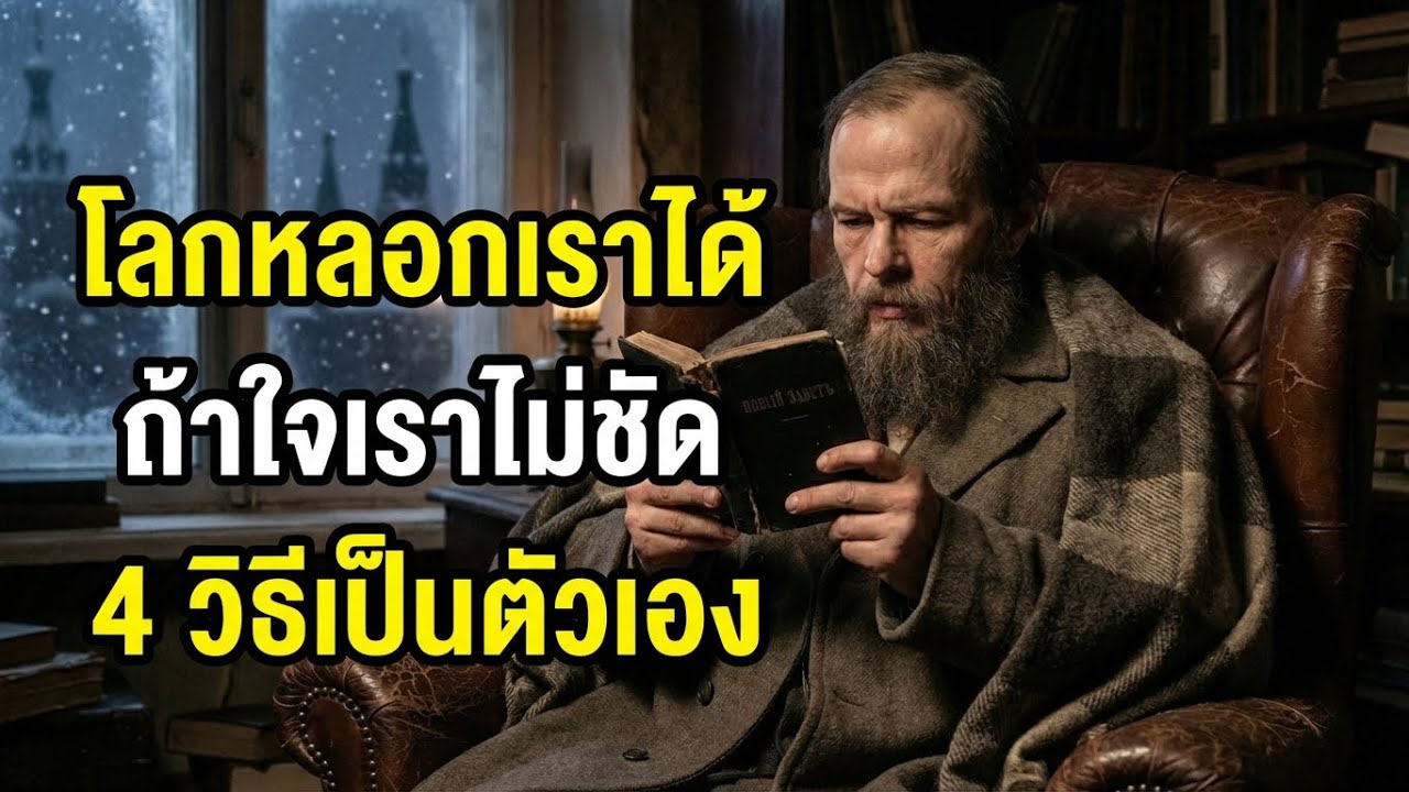 4 วิธีสุดท้าทายที่จะเป็นจริงในโลกปลอมนี้ (ปรัชญาอัตถิภาวนิยม) | ฟีโอดอร์ ดอสโตเยฟสกี้
