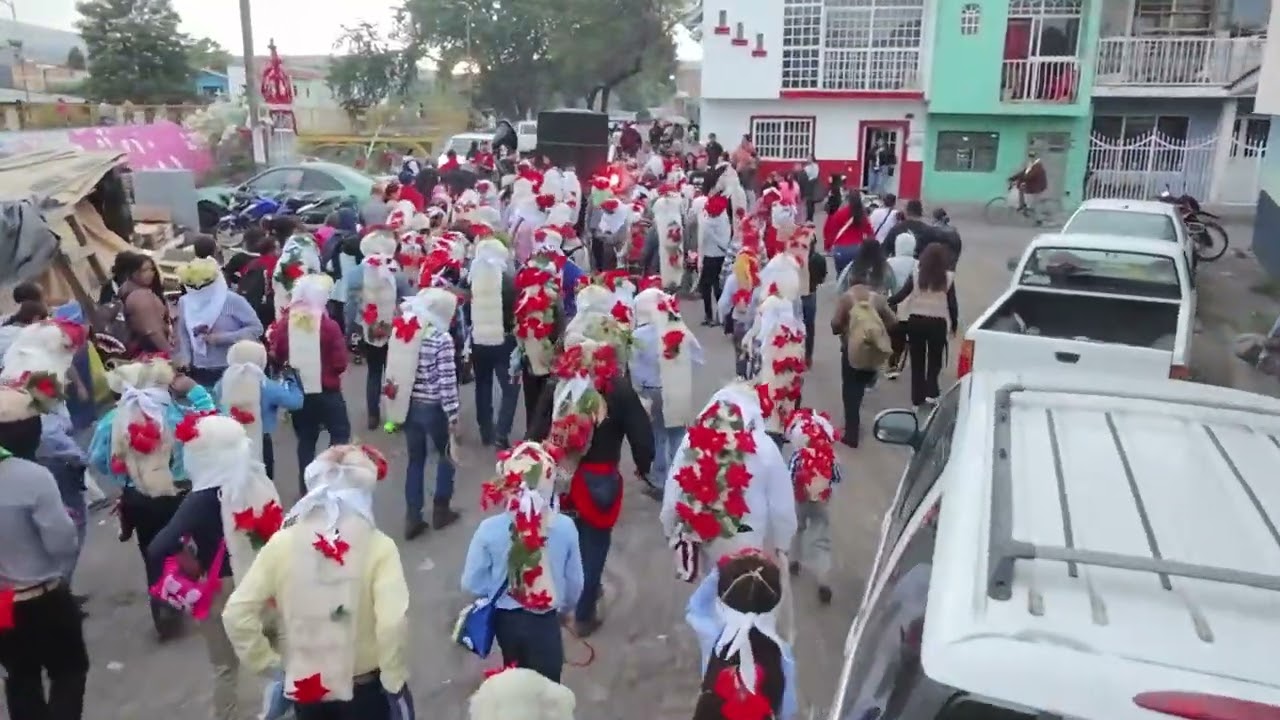 Último día de la Danza de los Negros en Jiquilpan Michoacán México  temporada 2025-26