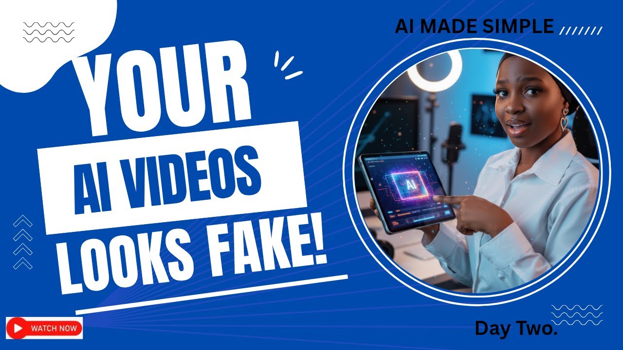 STOP MAKING WEIRD AI VIDEOS — MAKE THEM LOOK HUMAN!