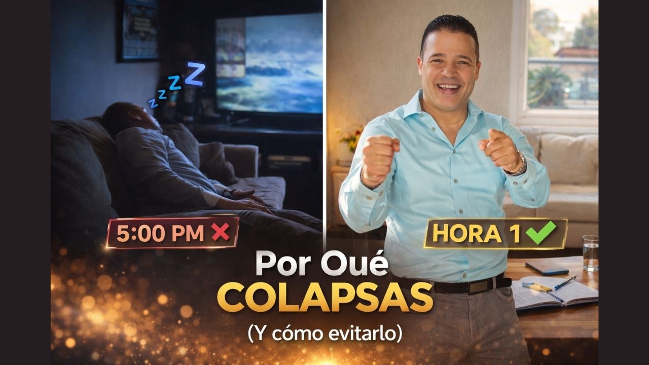 Por Qué Colapsas Después del Trabajo y Cómo Evitarlo | Hora 1 del Ritual