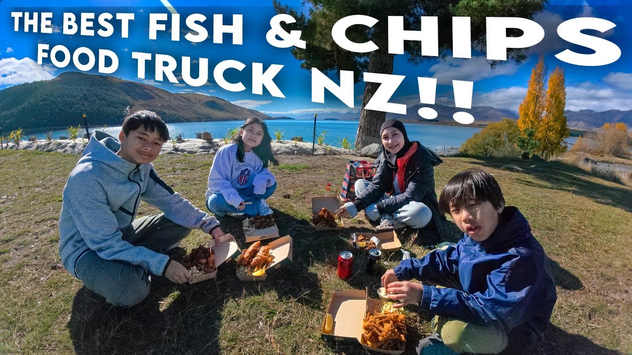 Better Batter Fish & Chips - Lake Tekapo, New Zealand | A Must Try!! 🇳🇿