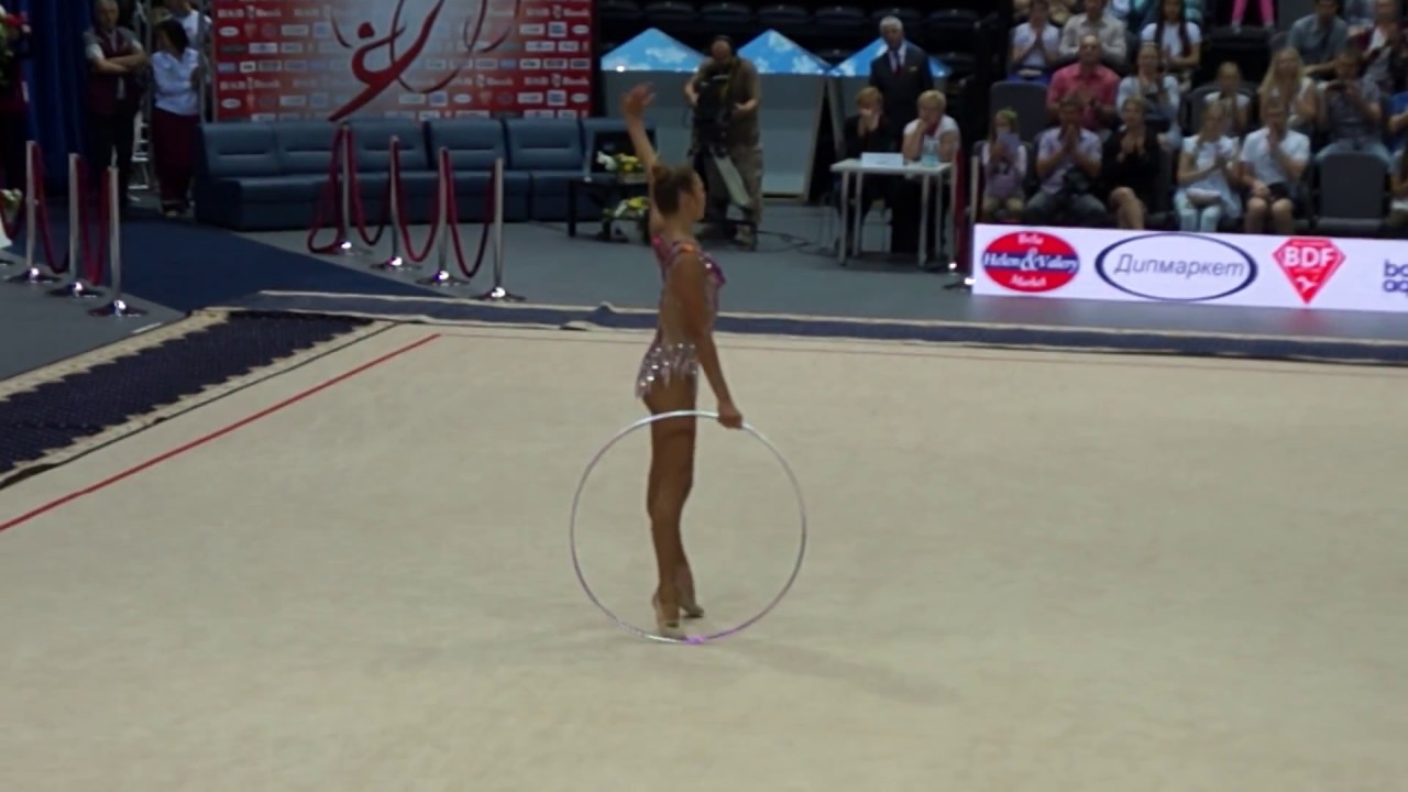 SOLDATOVA Aleksandra RUS Final Hoop World Challenge cup Minsk 06.08.2017
