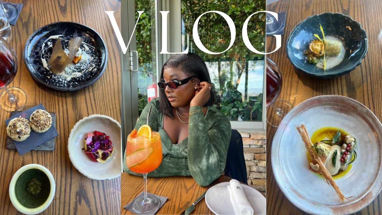 VLOG : My Fine Dining Experience at Chefs warehouse + Honest Review | Beau Constantia CapeTown