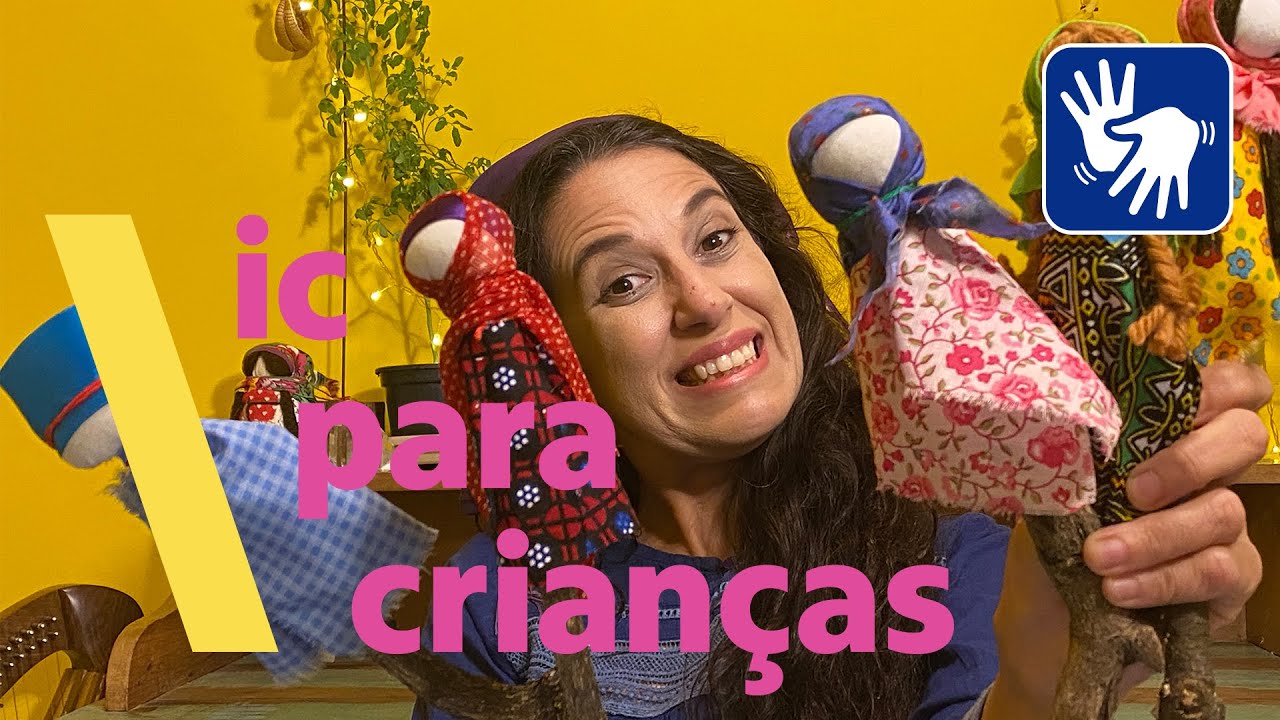 Dê vida a uma boneca com elementos muito simples e da natureza