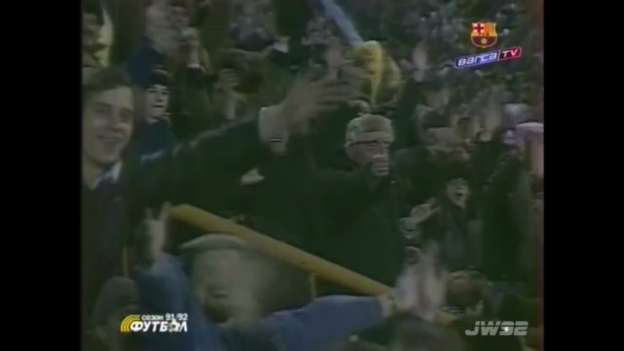 Dynamo Kyiv - Barcelona (European Cup 1991-92, group B)