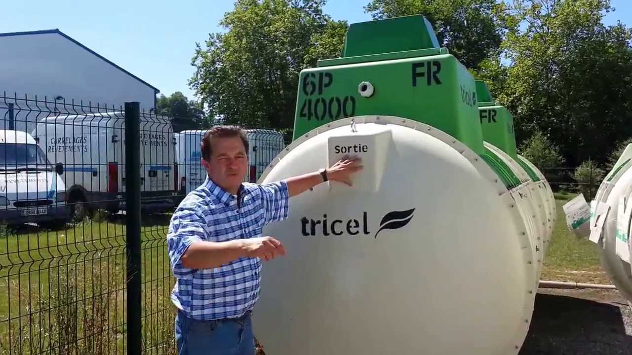 Présentation  micro stations d'épuration Tricel de 1 à 20 EH