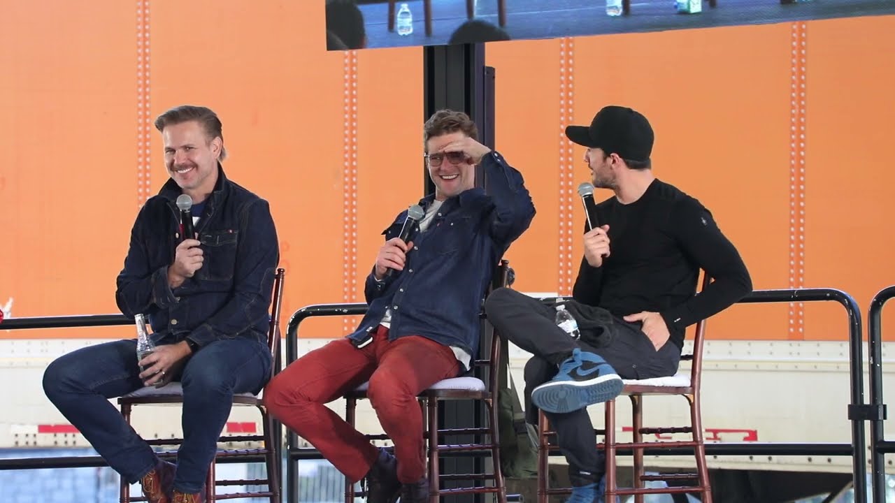 Matt Davis, Michael Trevino, and Zach Roerig on Matt's Last Day on Legacies