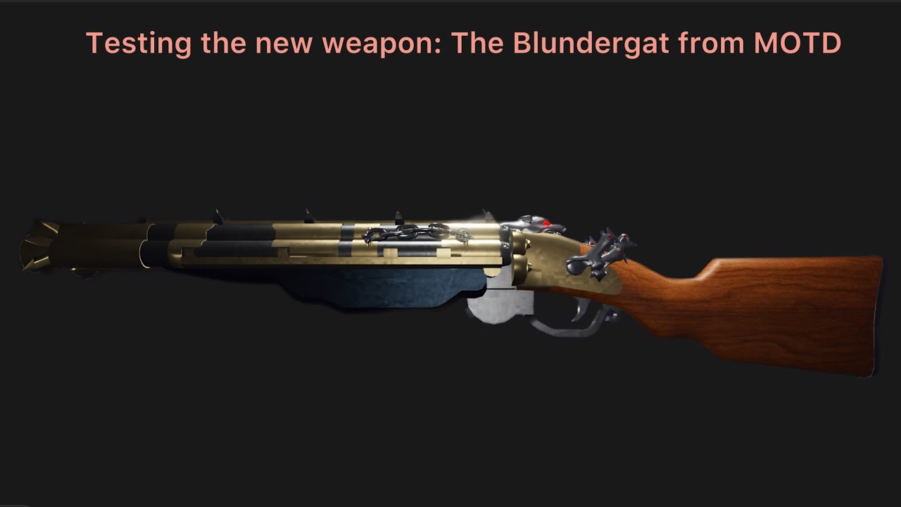 Reminiscence: New wonder weapon testing (Blundergat)