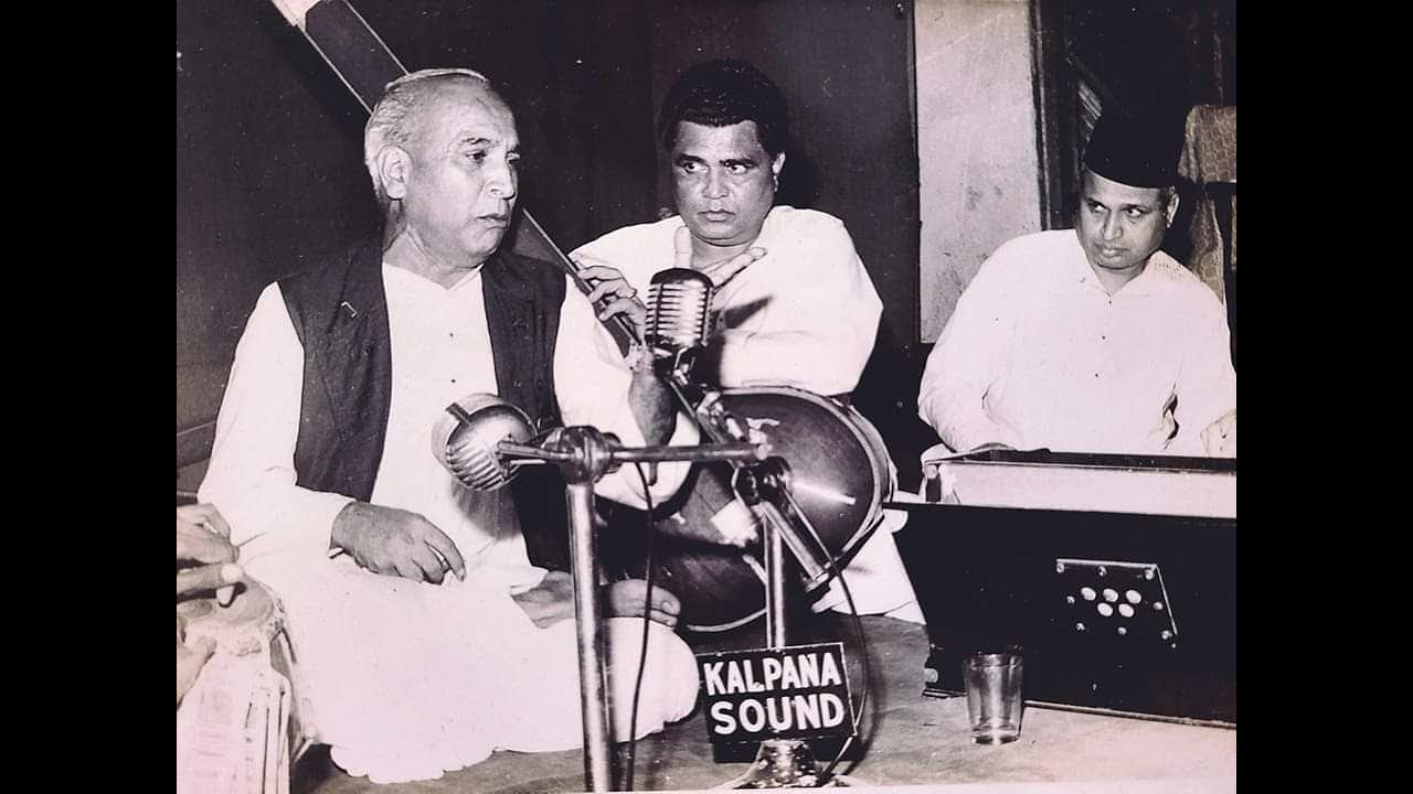 PT RAM MARATHE RAAG DHANSHREE MUMMBAI UNIV CLUB HOUSE 1972 TABLA DATTOPANT EITAVDEKAR HARM.GOVINDRAO