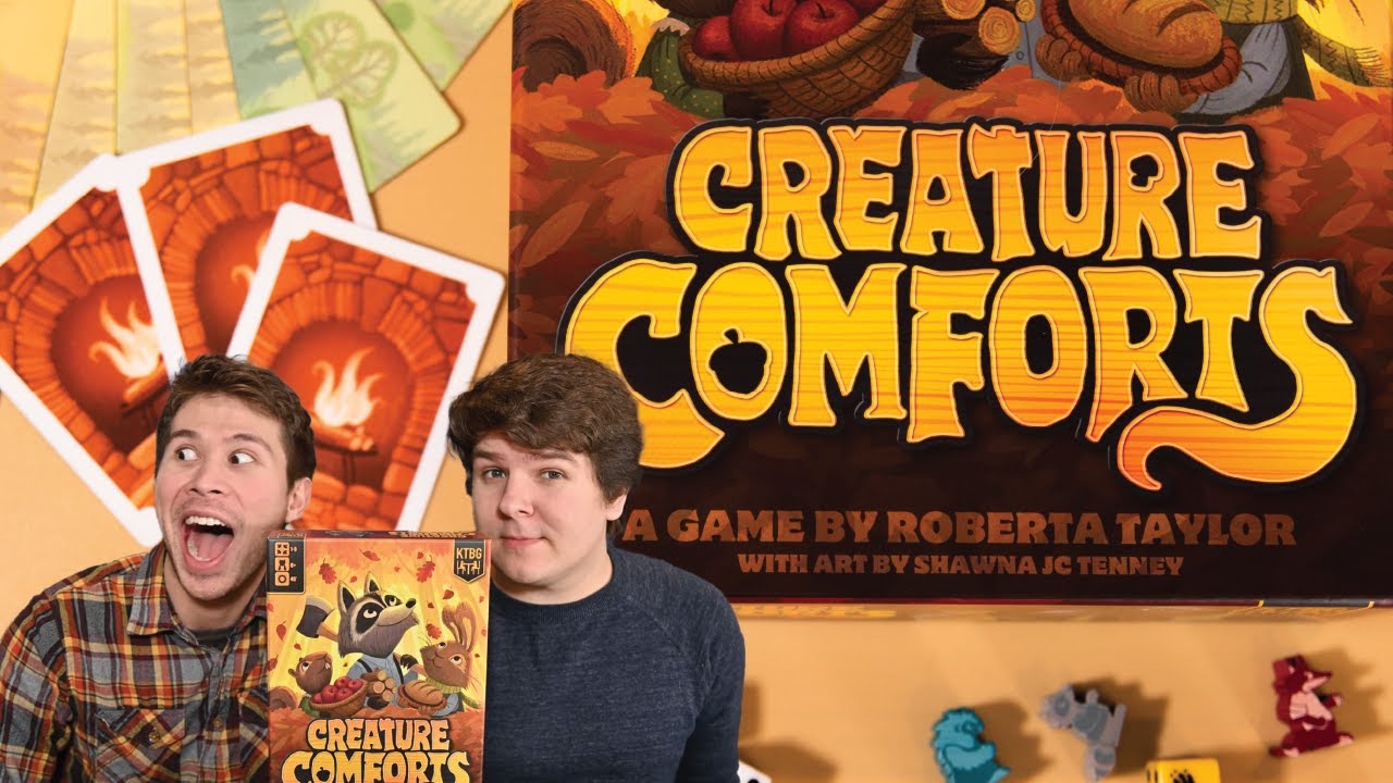 Creature Comforts | The Coziest Board Game? | (Episode #50)