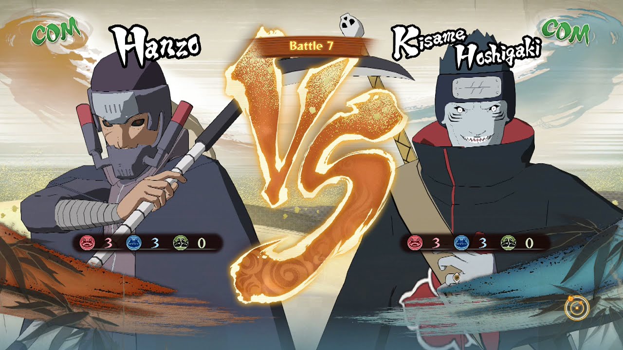 Naruto Shippuden: Ultimate Ninja Storm 4, Hanzo VS Kisame Hoshigaki!
