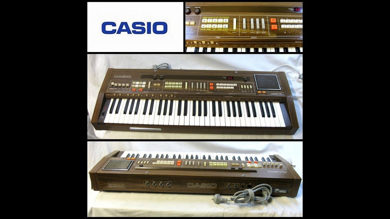 Casiotone 701 the world’s first electronic keyboard to include Melody Guide function