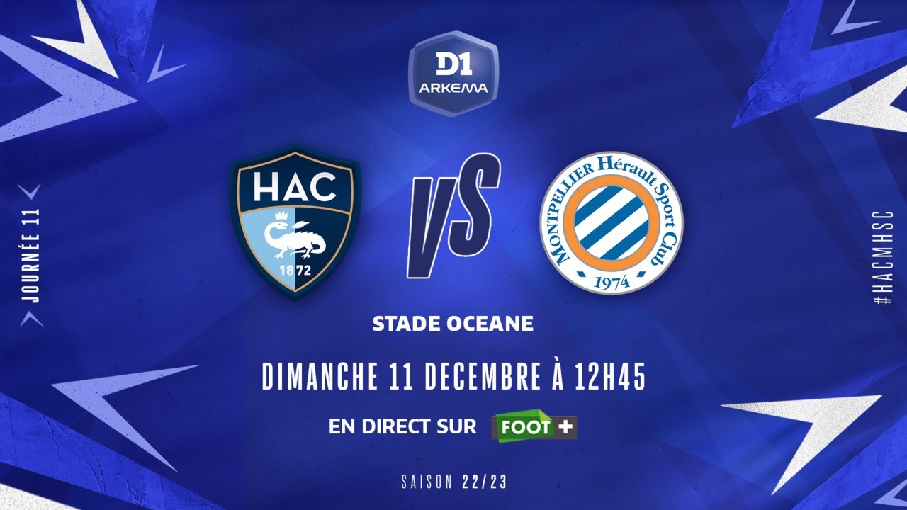 J11 I Le Havre AC &ndash; Montpellier HSC (0-1)