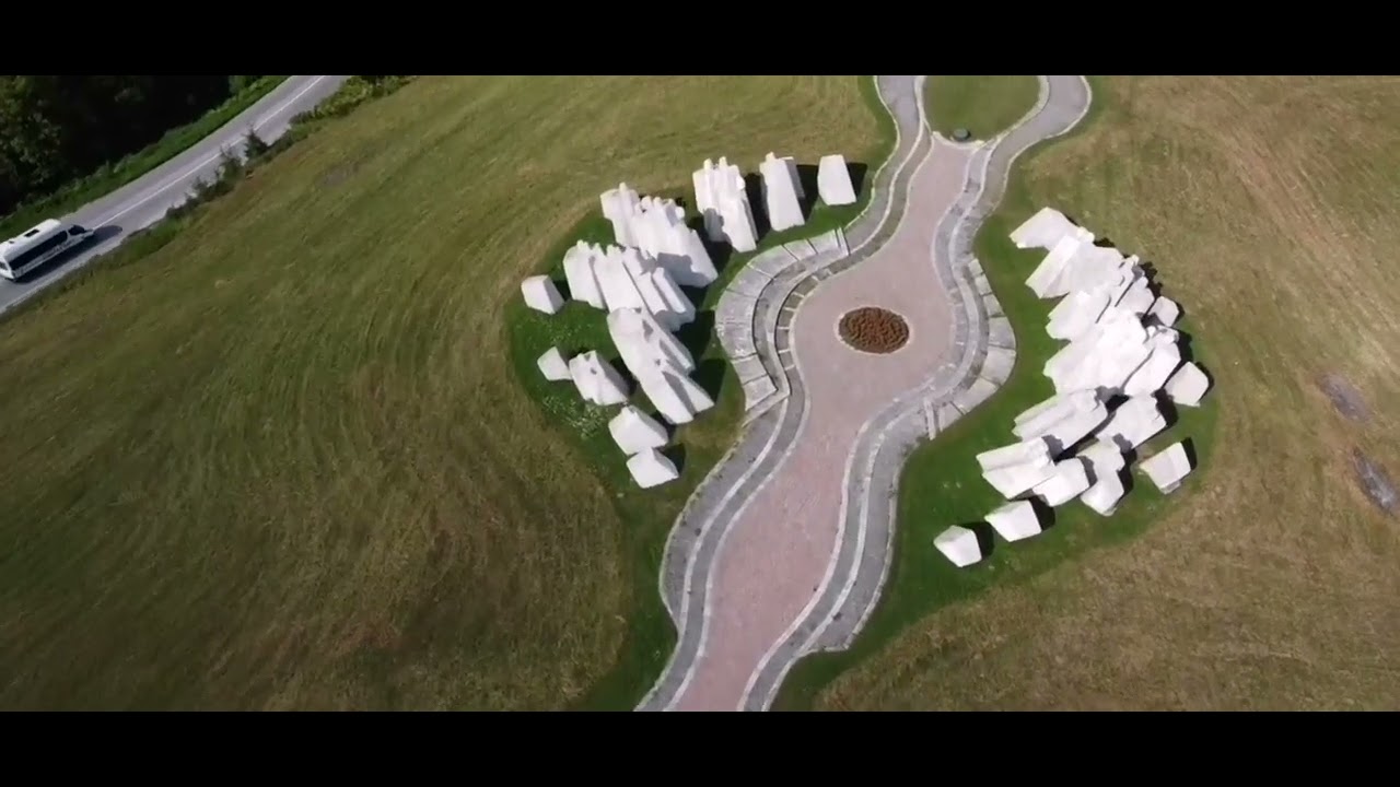 2024年8月21日     Serbia. DerKadinjaca. memorial. complex. 彈孔紀念碑  塞爾維亞自駕遊