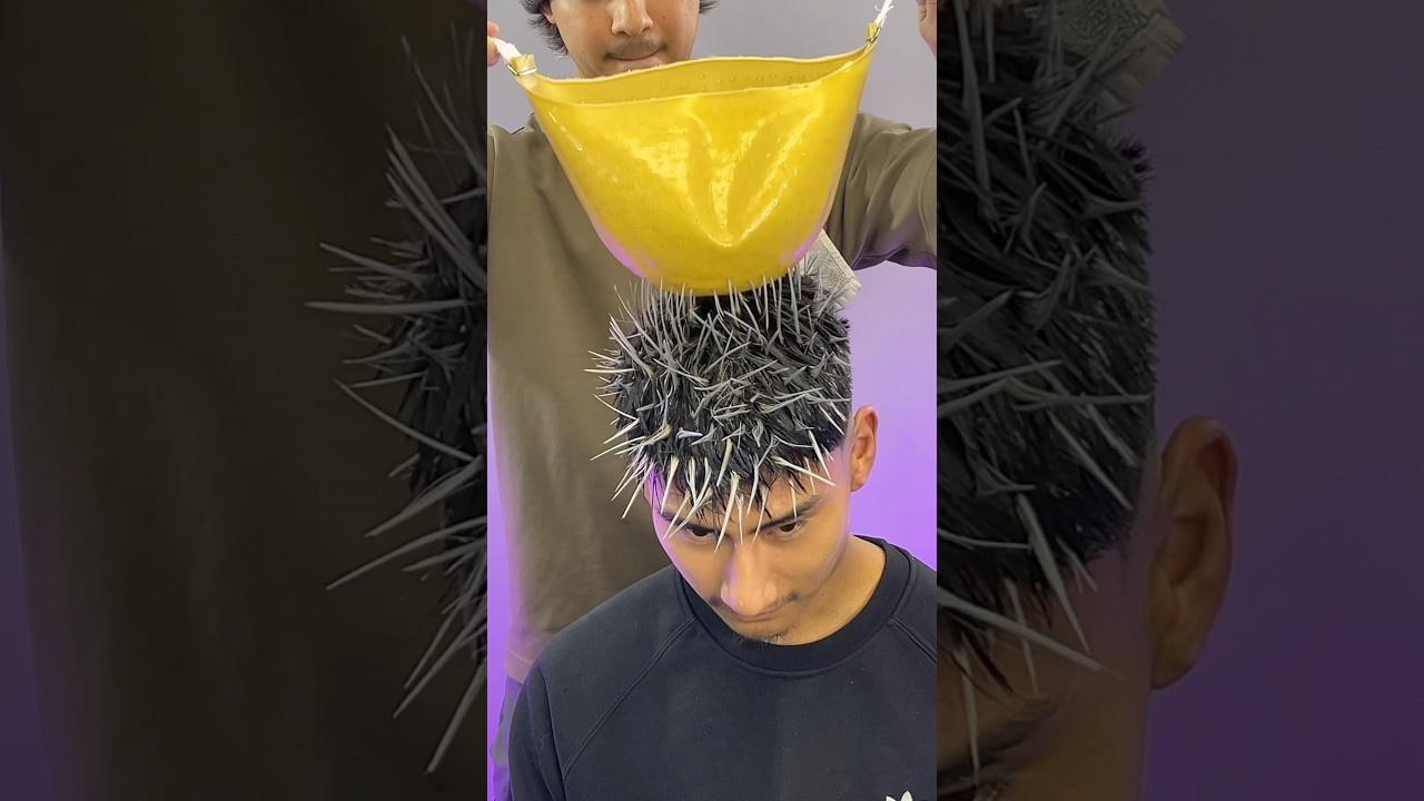 MENS PLATINUM HIGHLIGHTS #platinumhair