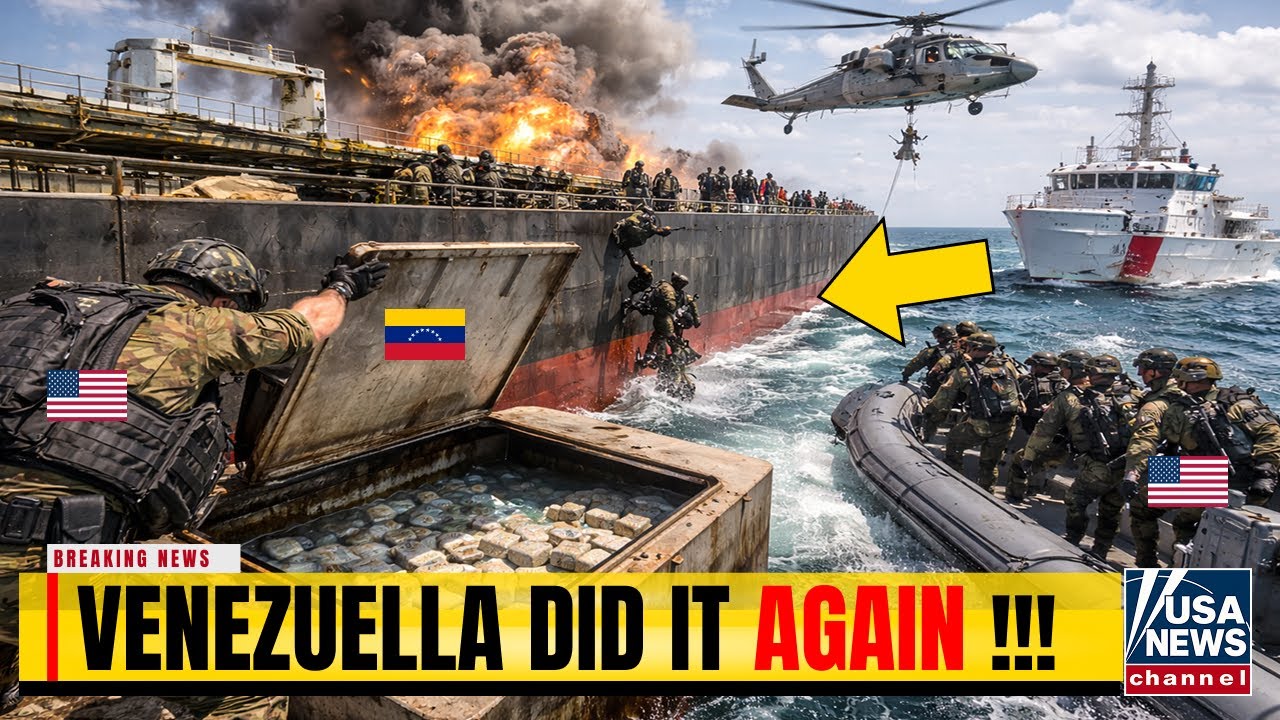 Venezuela Hides Cocaine in Oil Tanker Ballast Tanks — Coast Guard Exposes $41B Network