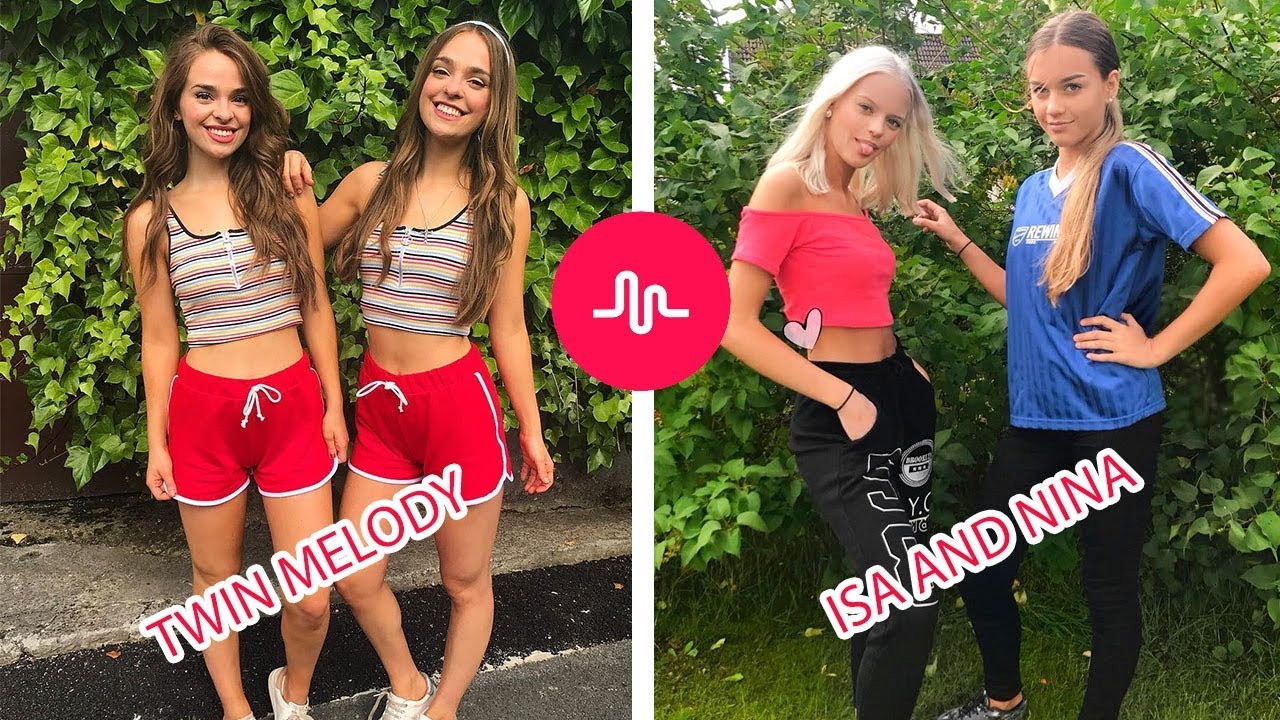 Twin Melody Vs Isa and Nina ( Who Is The Best ) Musically Compilation 2018