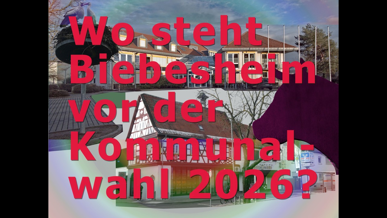 Wo steht Biebesheim vor der Wahl 2026?