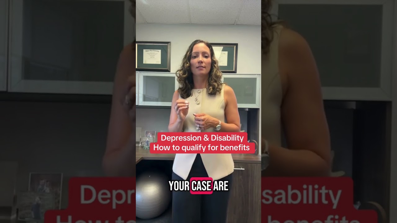 Depression & Disability How to qualify for benefits