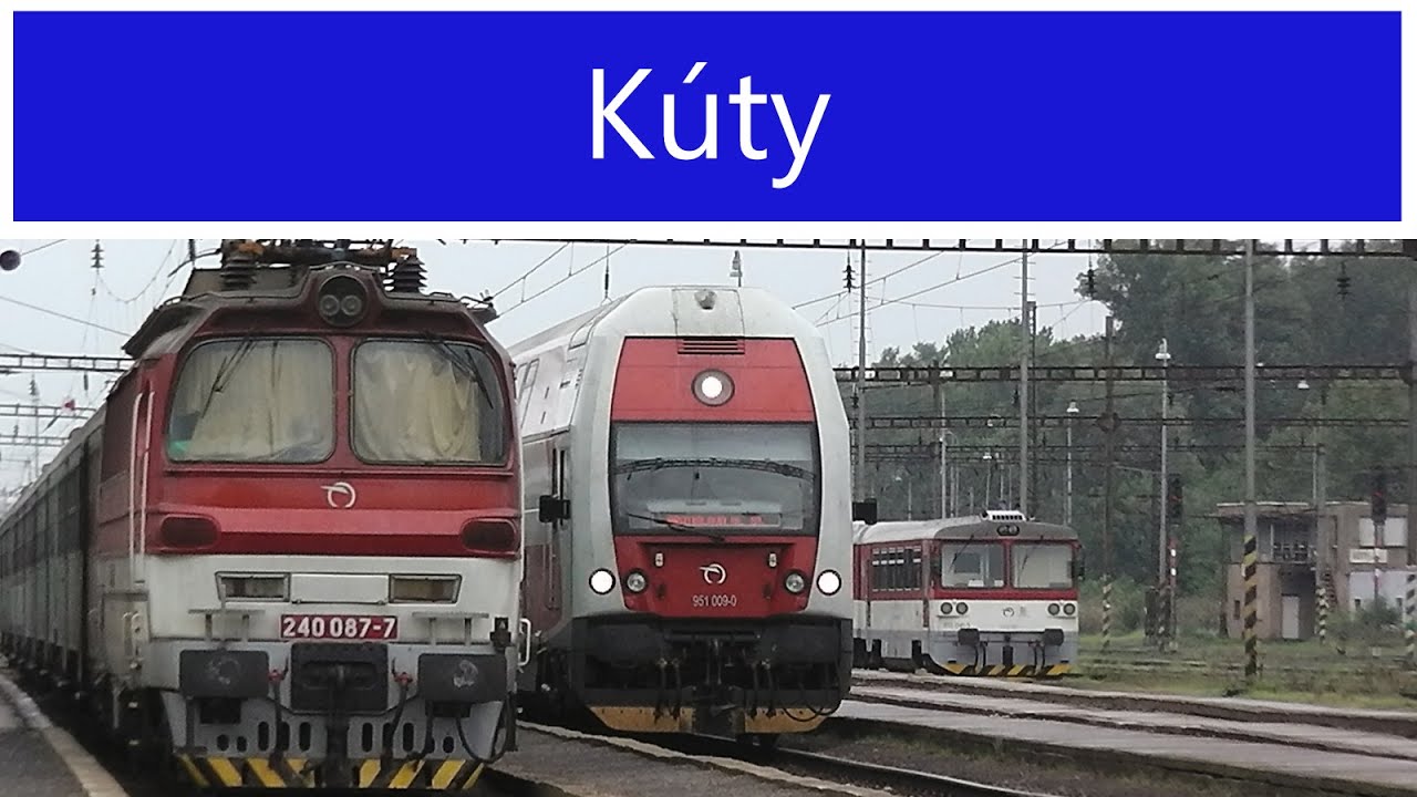 Vlaky Kúty (SK) - 14.9.2013 / Slovak Trains Kúty
