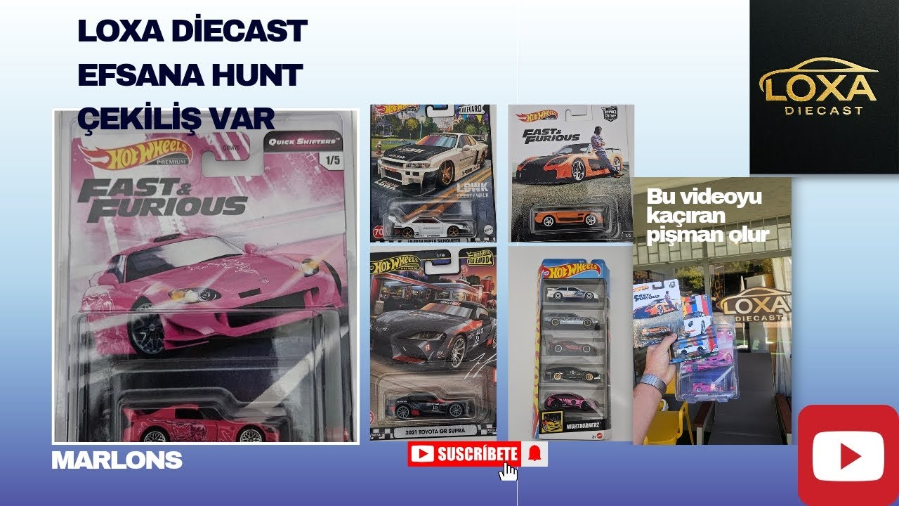 ANTALYA LOXA DİECAST HUNT EN G&Uuml;ZEL ARABALAR BURDA VAR ( &Ccedil;EKİLİŞ VARRRR) 