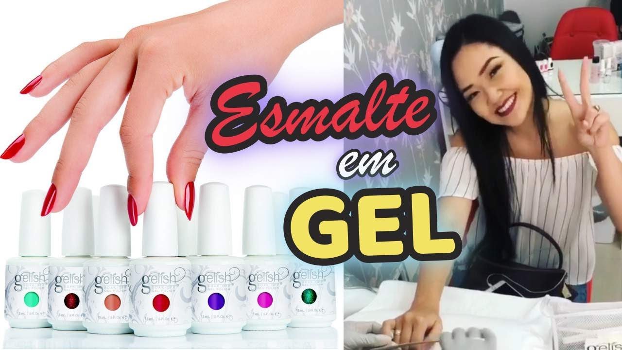 ESMALTE QUE DURA ATÉ 20 DIAS | ESMALTAÇÃO EM GEL PASSO A PASSO | GELISH