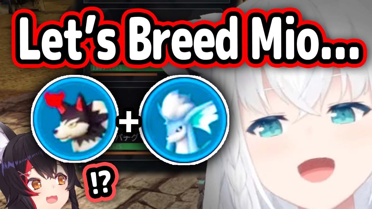 Fubuki Tries Breeding Mio With Herself But Didn't Expect The Baby To Be Another HoloMember【Hololive】