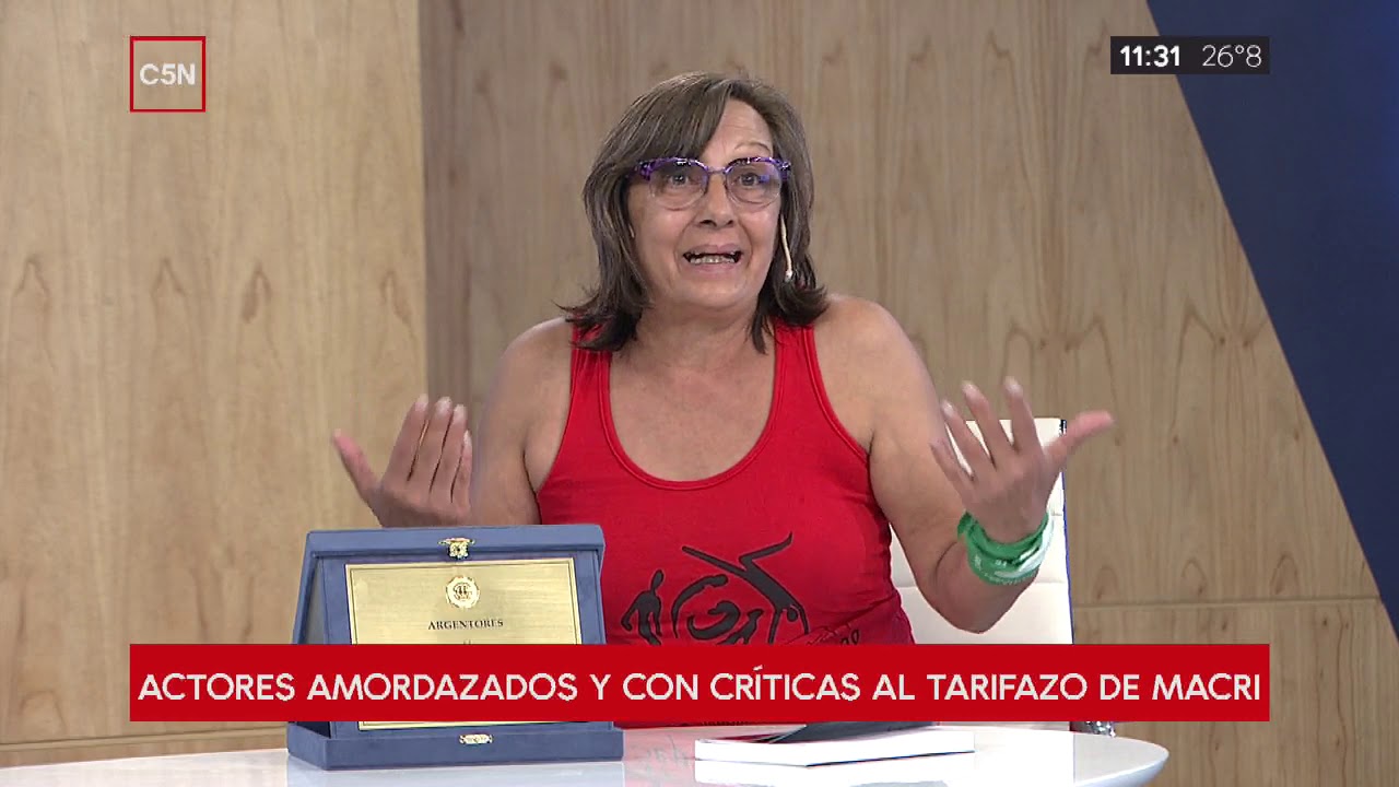 El reclamo de actores: 
