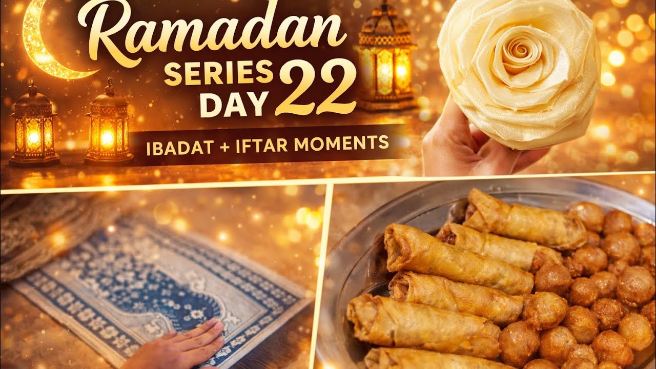 Ramadan Series Vlog Day 22 | Kainat's Vlog 