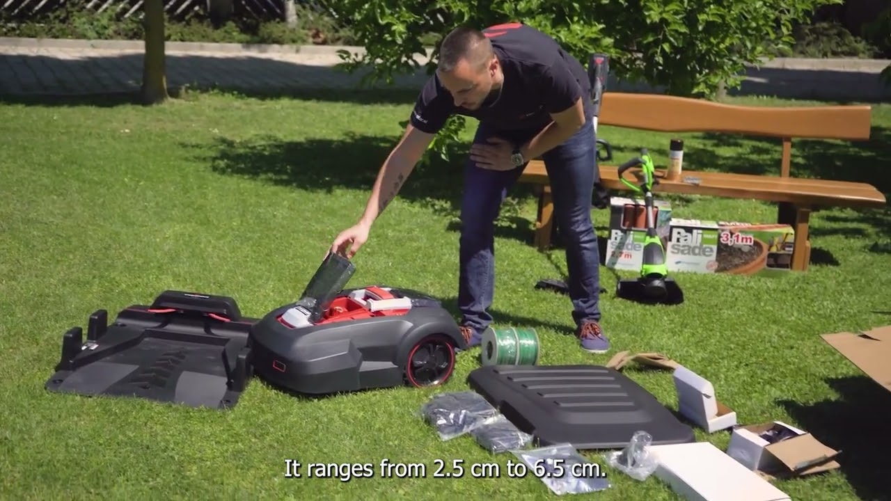 ROBOTSKA KOSILNICA RAMDA Z GPS | AUTOMOWER RAMDA WITH GPS
