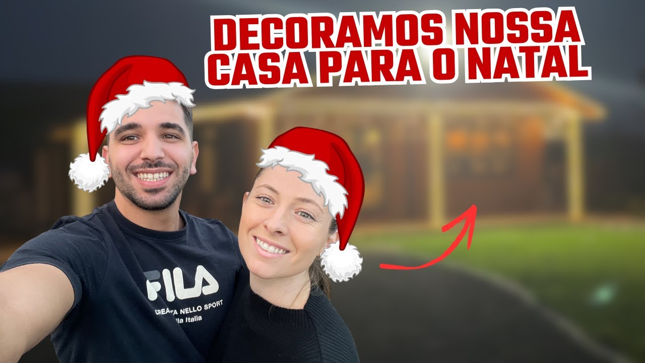 COMO DECORAR A CASA PARA O NATAL GASTANDO POUCO (DENTRO E FORA DE CASA)