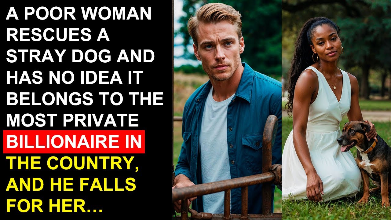 A Poor Woman Rescues a Stray Dog—And Has No Idea It Belongs to the Most Private Billionaire in the..