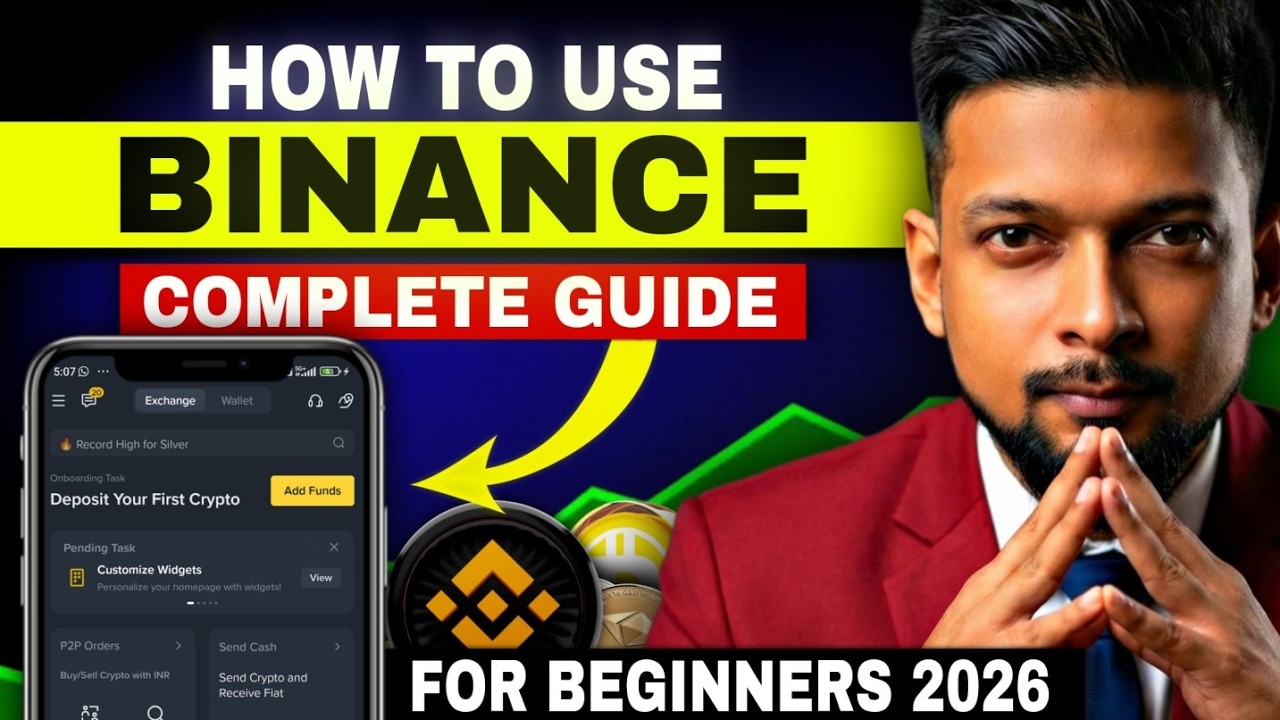 How to trade on Binance | How to use Binance for Beginners | Trading | Binance Trading | 2026