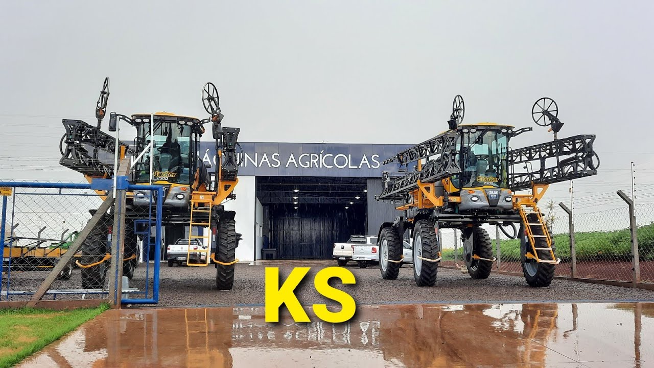Pulverizador KS STARKER 2.300 Em Detalhes.Campo Mourão-Pr