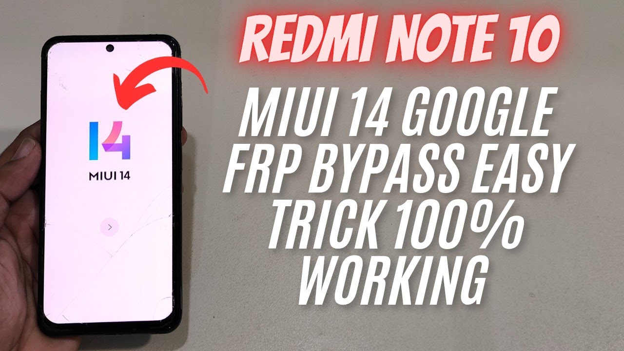 Redmi Note 10 FRP Bypass MIUI 14 | Easy Method 2025 | Without PC