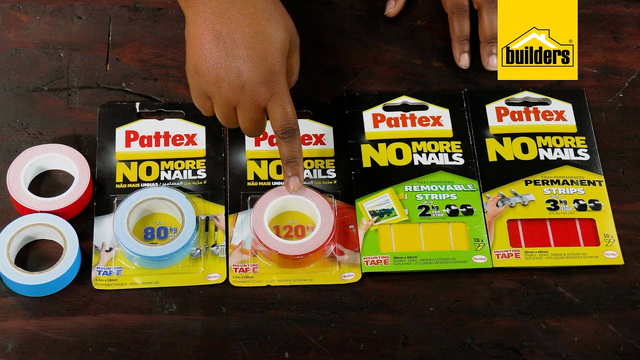 Everything On The Pattex No More Nails Tape Range