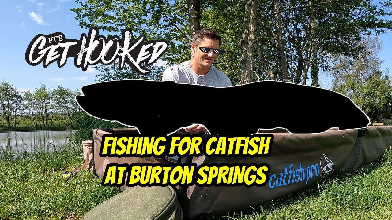 GIANT Catfish Fishing at Burton Springs!