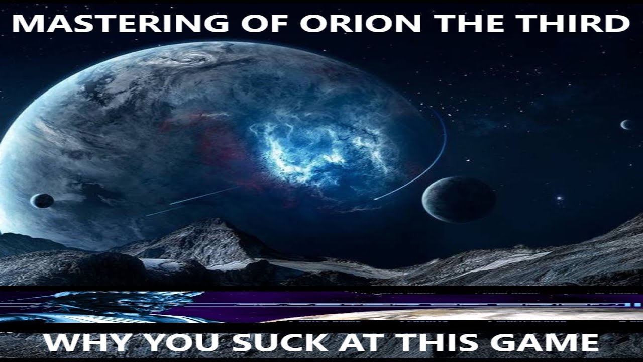 Master Of Orion 3 (Moo3) - How To Play This Game