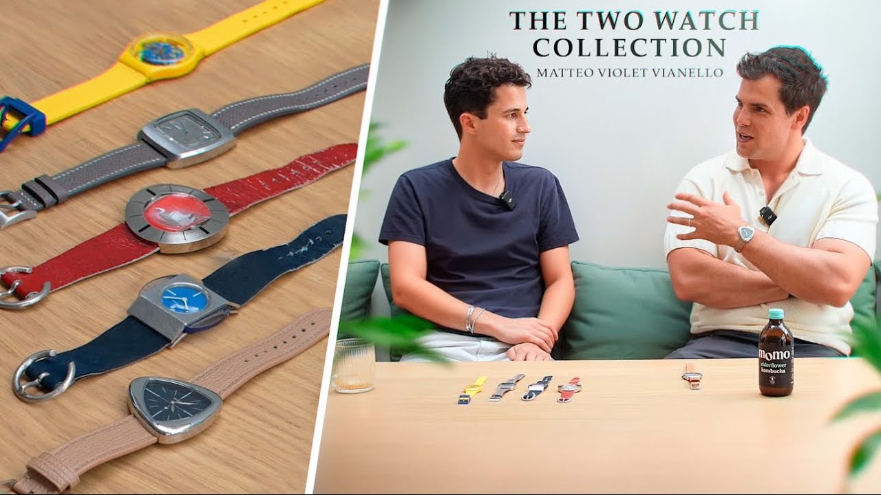 The Two Watch Collection: Matteo Violet Vianello (Founder of Anoma Watches)