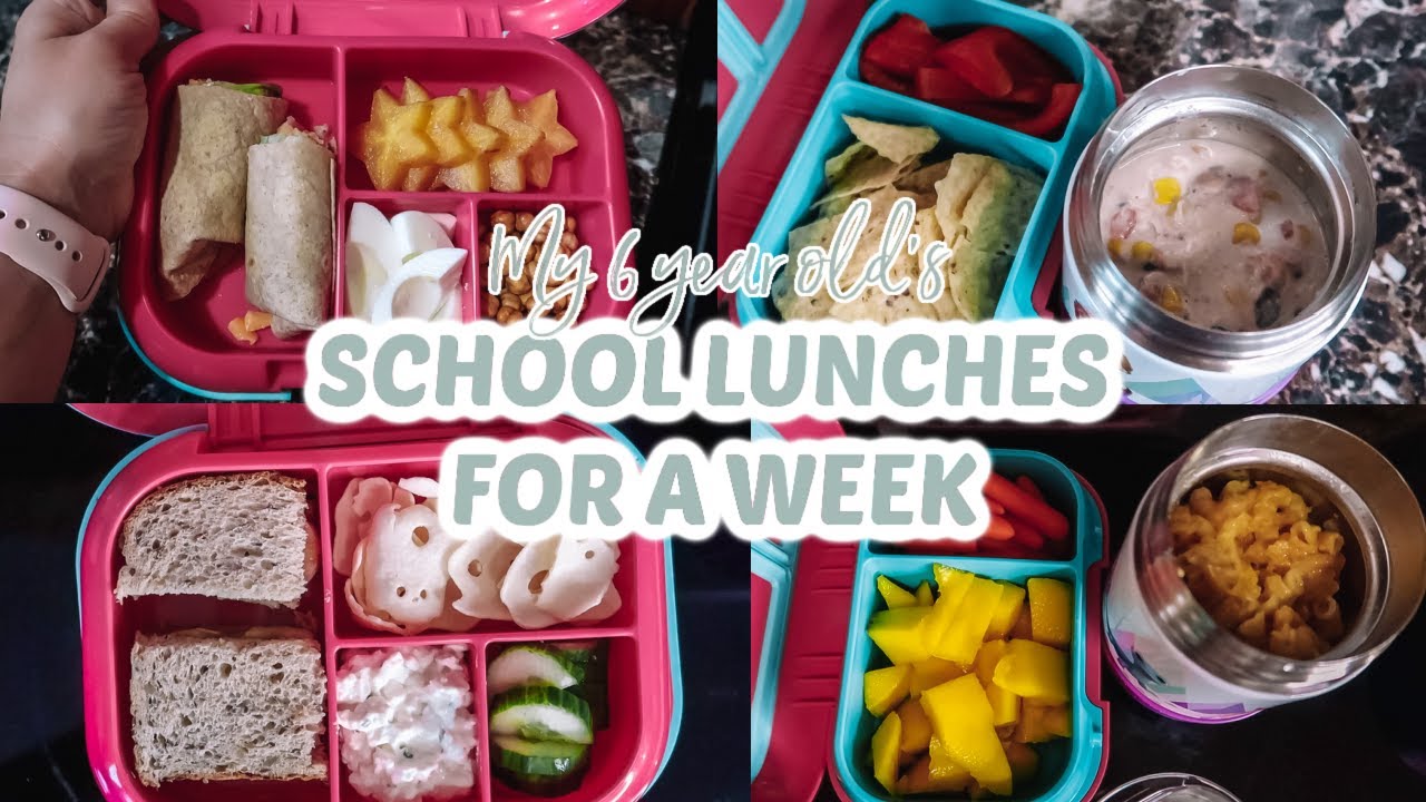 WHAT I PACK MY 6 YEAR OLD FOR SCHOOL LUNCH ALL WEEK| 5 School Lunchbox Ideas| Tres Chic Mama