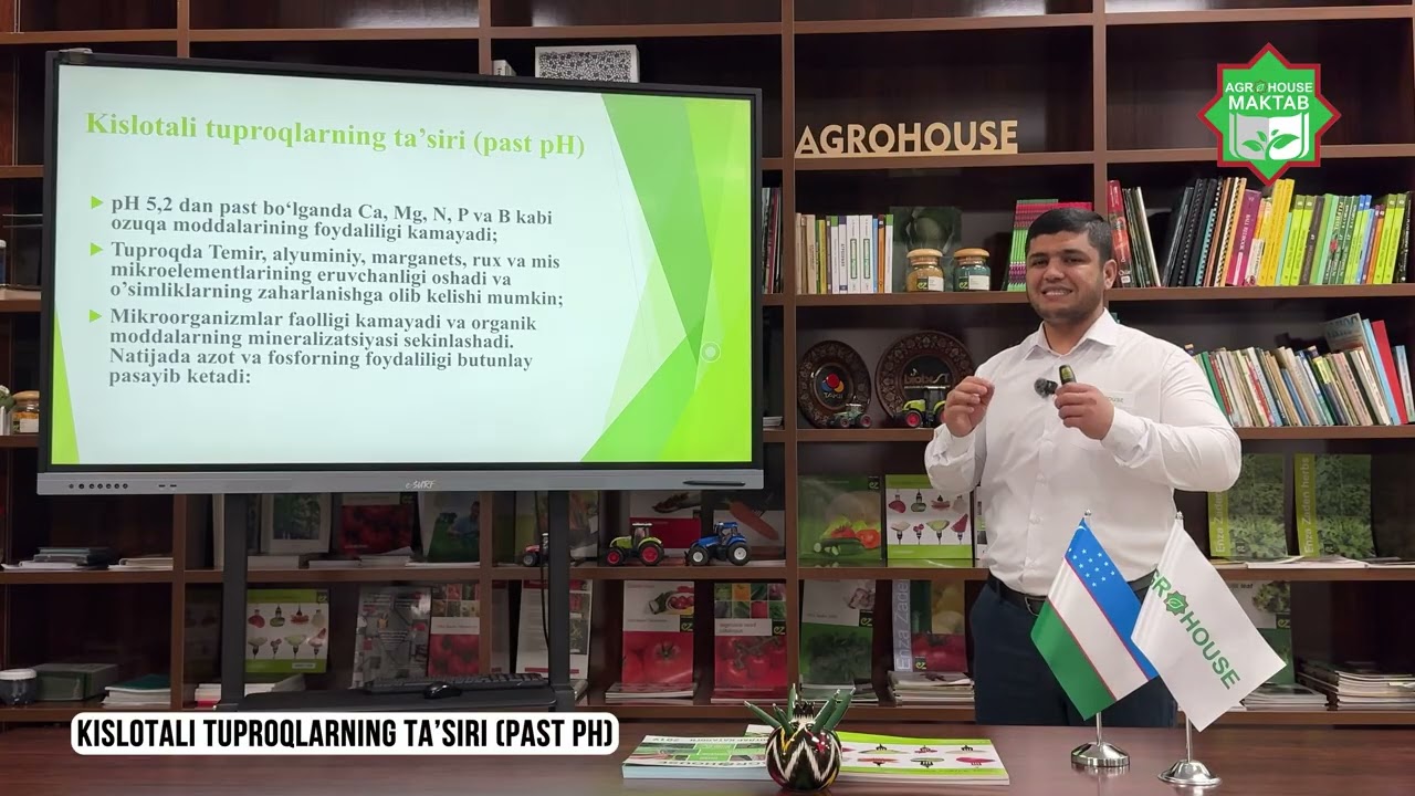 Tuproqning pH ko'rsatkichi. Uni bilishning ahamiyati! #agro #foydali #maktab #agrohouse