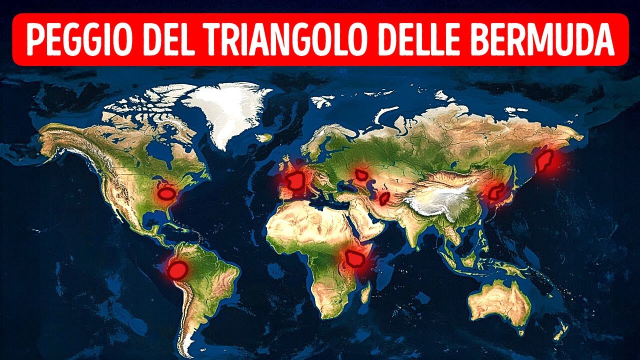 Luoghi sulla Terra che sono MOLTO più spaventosi del Triangolo delle Bermuda