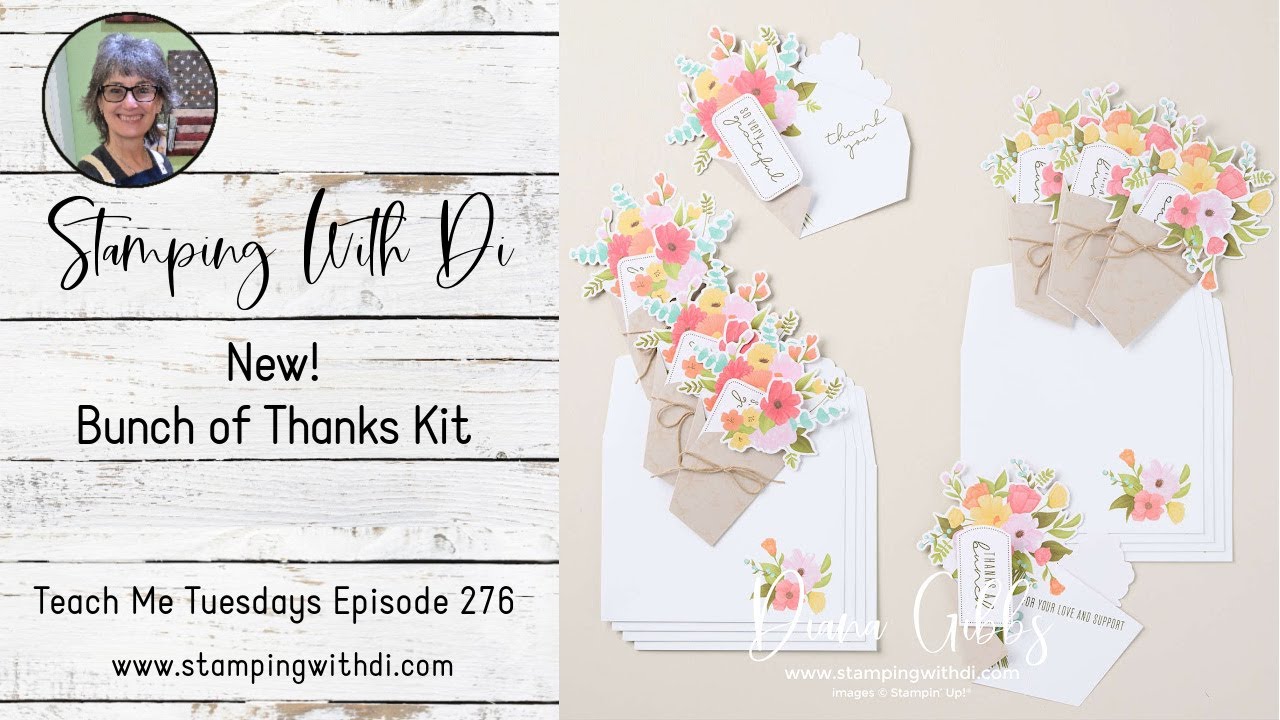 Bunch of Thanks Kit for August 2025 Teach Me Tuesdays Episode 276