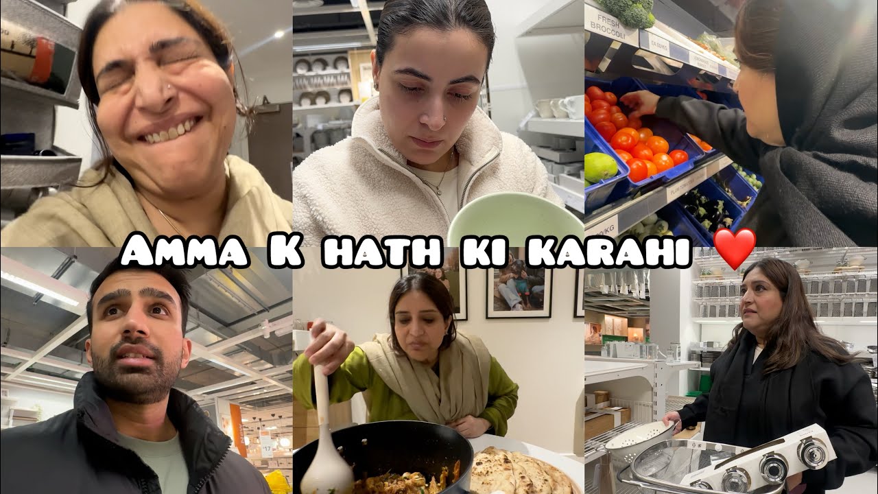 AMMA K HATH KI KARAHI AFTER SO LONG 😭❤️ | IKEA SHOPPING | 🛒 VLOG 492