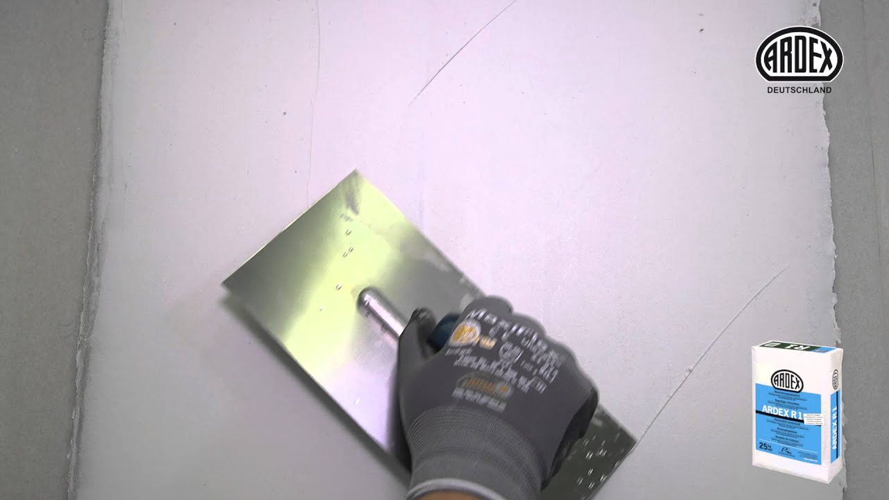 ARDEX R1 Renovierungsspachtel - Für alle Untergründe dieser Welt